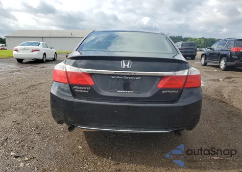 2013 Honda Accord Sport from USA, damaged, VIN 1HGCR2F59DA001604